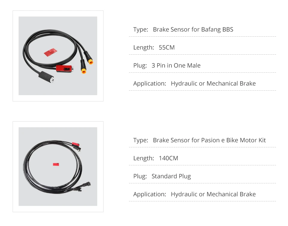Датчик тормоза для электровелосипеда Bafang, Датчик тормоза, гидравлический датчик отключения питания для Bafang, датчик передач, y-образный кабель, электродвигатель для электровелосипеда