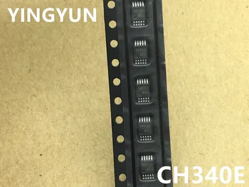

20PCS/Lot 340E CH340E MSOP-10 USB Small Size Can replace CH340G Built - in crystal oscillator NEW Original