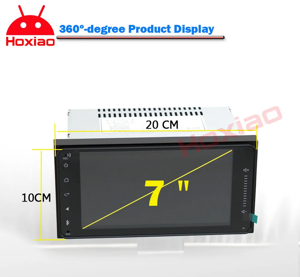 2 din Автомобильный Android Gps радио плеер для Toyota Camry Viso Corolla Wish Altis 4500 200x100 мм 7 дюймов 2Din