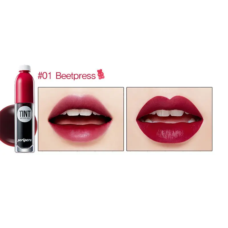 PERIPERA Colorfit ТИНТ гель для воды 7 цветов водонепроницаемый жидкая помада