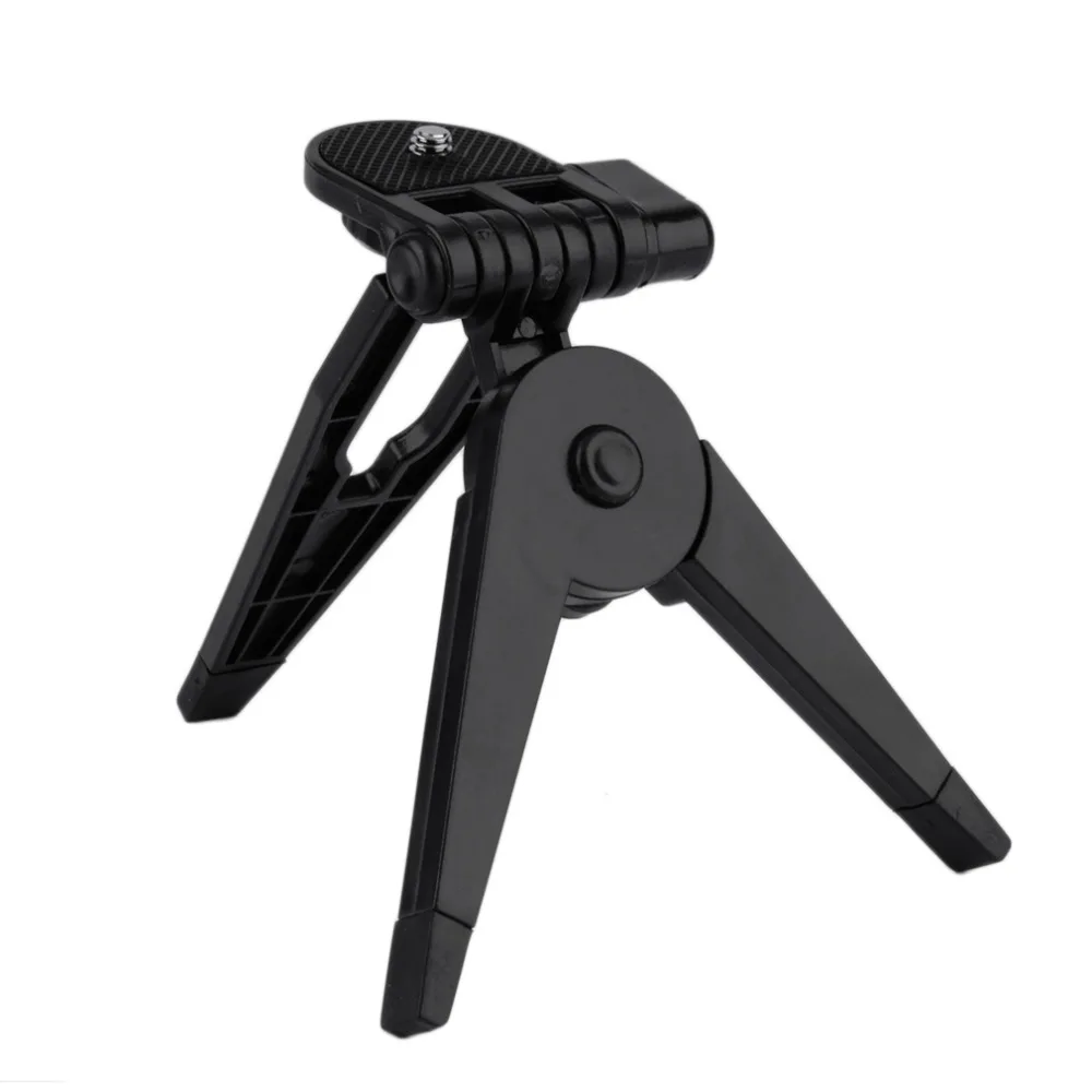 Black Mini Plastic Foldable Photography Tripod Desk for Camera DSLR