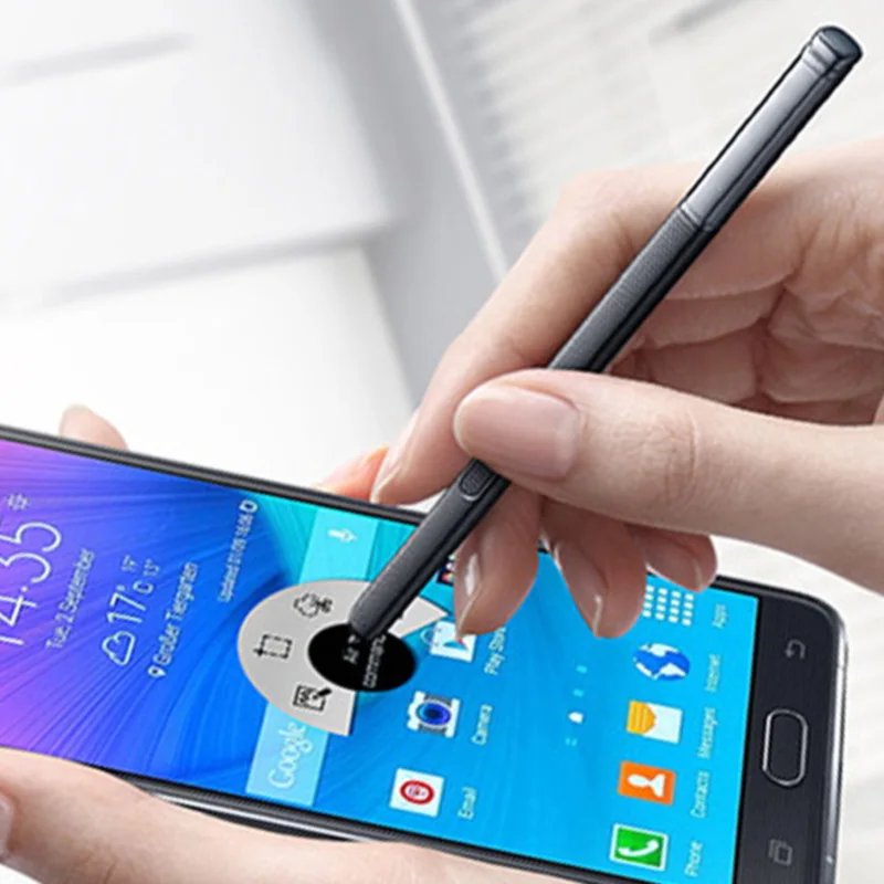 Для samsung Galaxy Note 4 Ручка активный стилус S ручка Note 4 стилет Caneta Ручка для сенсорного экрана для оригинального мобильного телефона Note4 S-Pen