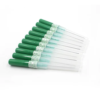 

Green Disposable I.V. Catheter Sterilized Tattoo Piercing needles tool U pick 18G Free Shipping 5 pcs/lot