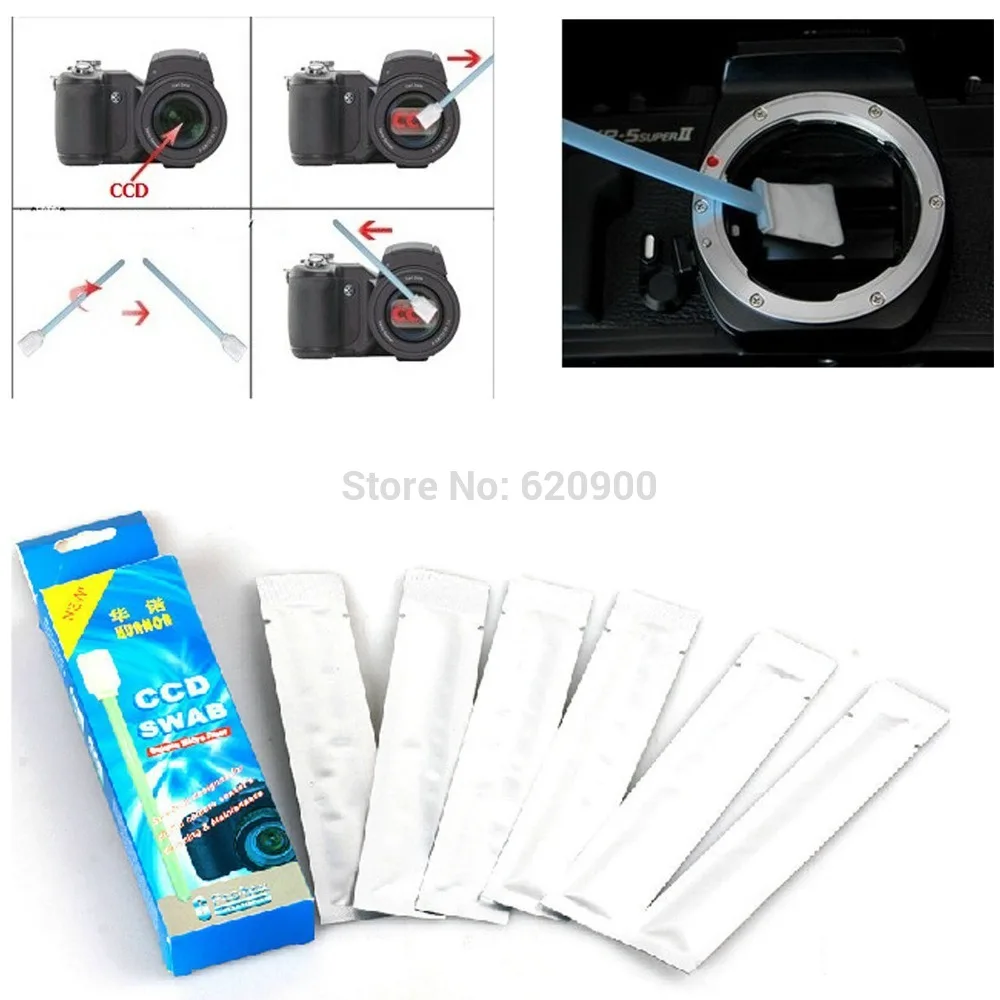 Pro CCD CMOS Sensor Dust Jelly Cleaner Cleaning Kits for Canon Nikon