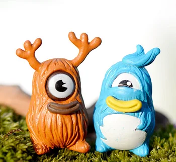 

Tree Monster Figurine decoration fairy garden Moss Ornament miniature Movie Cartoon Animal Status resin craft Decor Gift TNA094