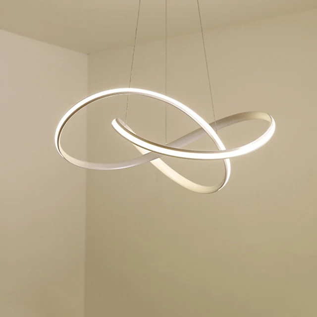 Modern Led Chandelier For Kitchen Dining Room Living Suspension Modern Led Chandelier For Kitchen Dining Room Living Suspension Luminaire Hanging White Black Bedroom Chandeliers Fixtures