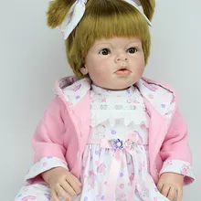 Big Size Clothing Model Girls 28 Inches 70 cm Cute Lifelike Girls Silicone Reborn Toddler Dolls Best Toys Gifts For Baby Girl