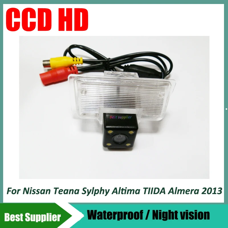 

Car backup camera car rear view camera For Nissan Teana Sylphy Altima TIIDA Almera 2013 color car parking camera CCD HD