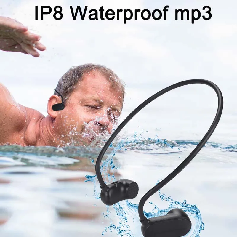 

Volemer V30 Bone Conduction HIFI MP3 Player APT-X + IP8 Waterproof Swimming Outdoor Sport Earphone with USB MP3 Music Player