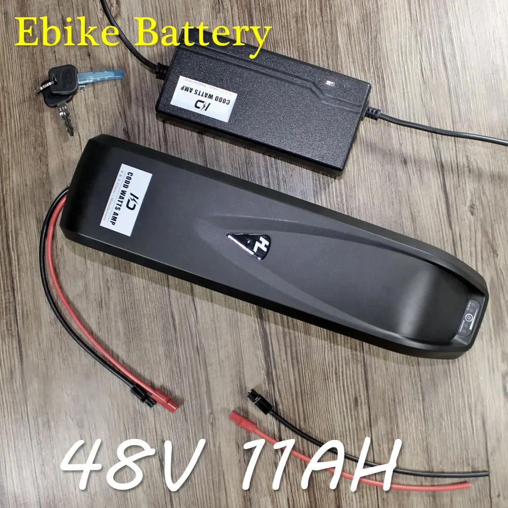 

48V 11AH E Bike hailong down tube battery pack case 500W electric bikes