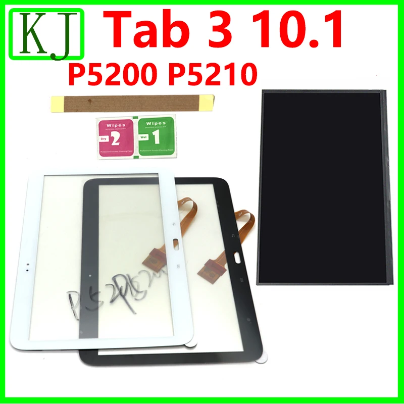 

LCD For Samsung Galaxy Tab 3 10.1 P5210 P5200 LCD Display Touch Screen Digitizer Panel Front Glass Sensor