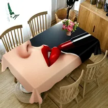 Скатерть сексуальная девушка 3D печатных покрытие стола обеденный настраиваемый скатерть высокое качество украшение дома