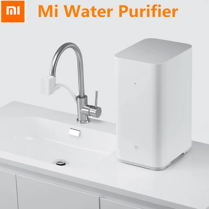 

Xiaomi Mi Updated Table Type Water Purifier Water Filter Large 400-Gallon Flow Reverse Osmosis Water Treatment Support APP