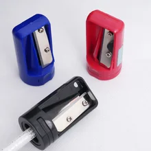 Точилка для карандашей по дереву и фруктам, резак, бритва, узкая заточка, школьные офисные принадлежности, стационарный цвет, случайный