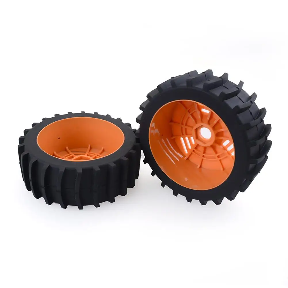 

4pcs 1/8 RC Off Road Buggy Snow Sand Paddle Tires Tyre Wheel For HSP HPI Baja