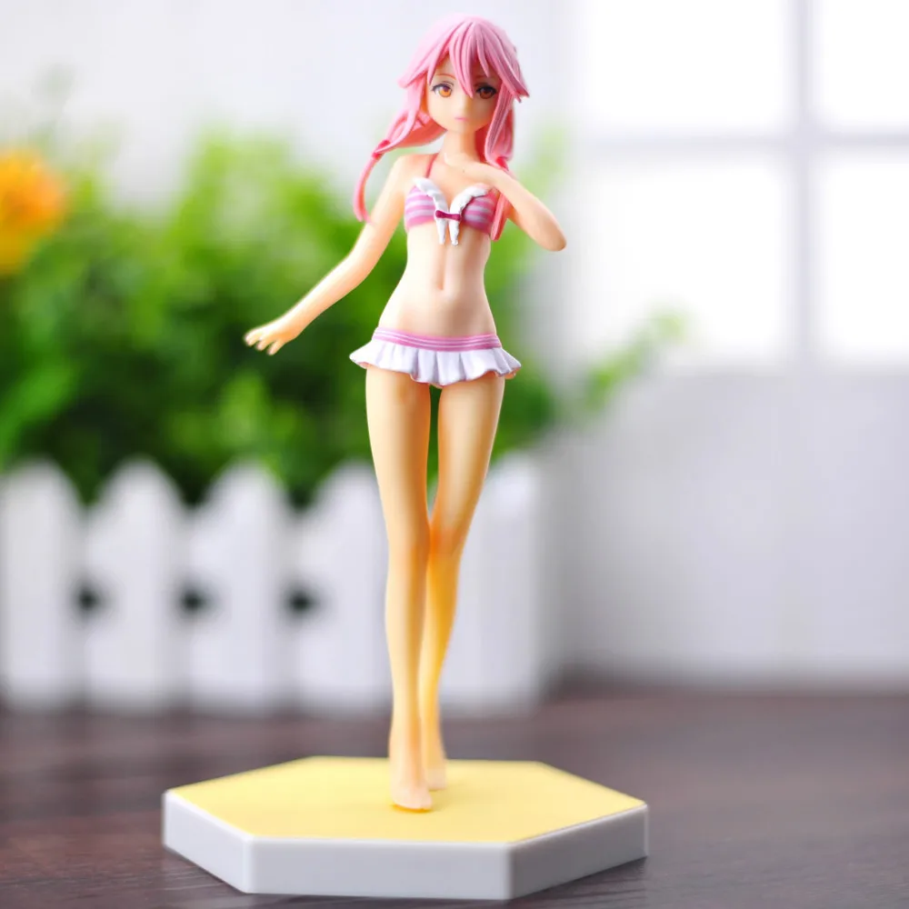 Free Shipping 16cm High Quality Guilty Crown Action Figure Yuzuriha Inori Model With Bikini Japanese Anime