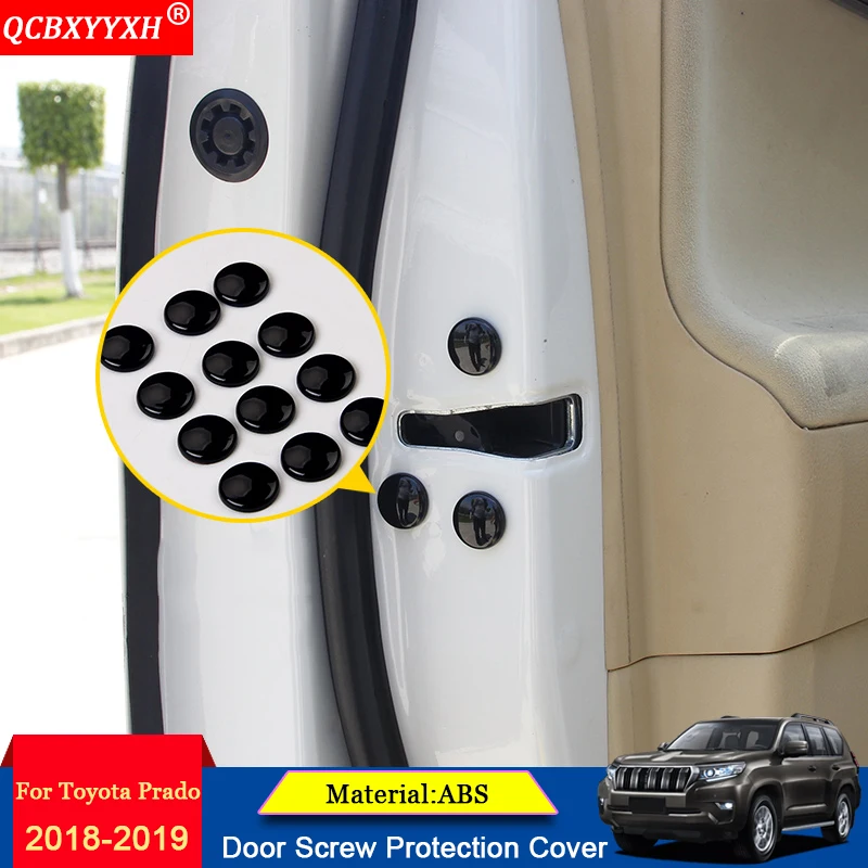 QCBXYYXH Car styling ABS Car Door Lock Screw Protection Auto Waterproof