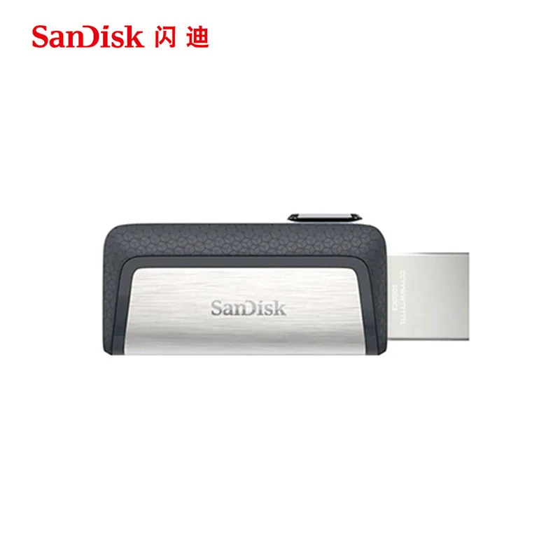 USB флеш-накопитель sandisk type C OTG 64, 128 ГБ, флешка 128 ГБ, 64 ГБ, 32 ГБ, 256 ГБ, флеш-накопитель 3,1, USB флешка, диск на ключ, память для телефона