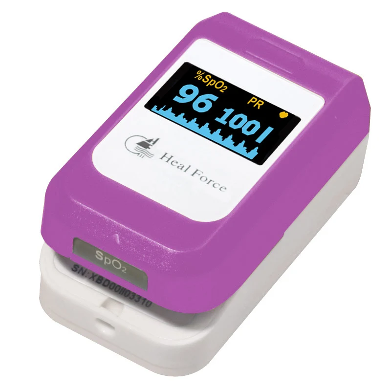 

HealForce Finger Pulse Oximeter Monitor Oximetro De Dedo Oximeter Spo2 Blood Oxygen Saturation Body Health Care Monitor Oxymeter