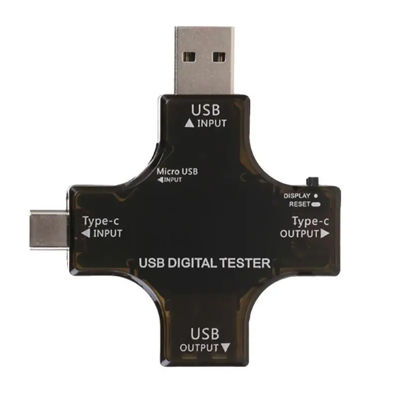 Тип-c PD USB Тестер DC Вольтметр Амперметр Вольтметр Multi Функция Детская безопасность напряжение и ток цифровой тестер