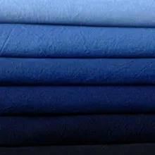 Темно-синяя хлопковая ткань, однотонная одежда, трикотажная ткань, черная однотонная одежда, сшитая ткань для летнего платья, рубашки