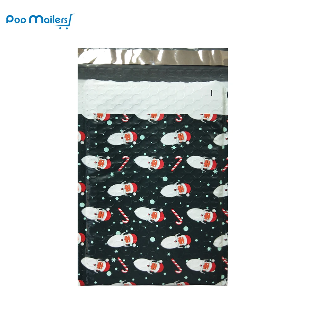 

25pcs/175*228mm/6x9inch Christmas theme Poly bubble Mailer envelopes padded Mailing Bag Self Sealing/Gift mailing bags