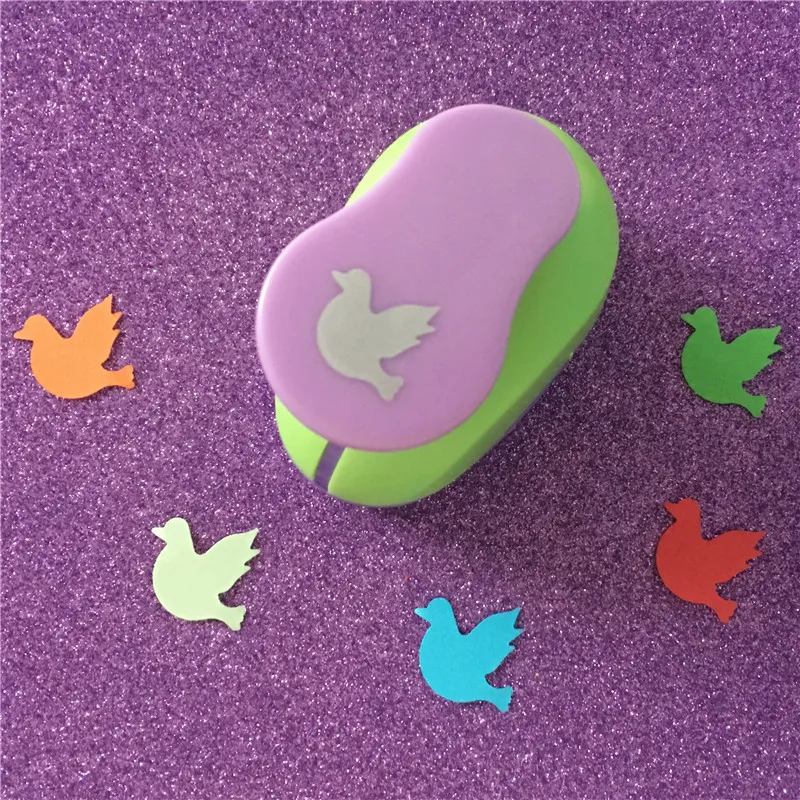 

Free Ship 1 inch pigeon shaped EVA foam hole punch bird paper cutter for card handmade DIY scrapbook dove craft punch machine