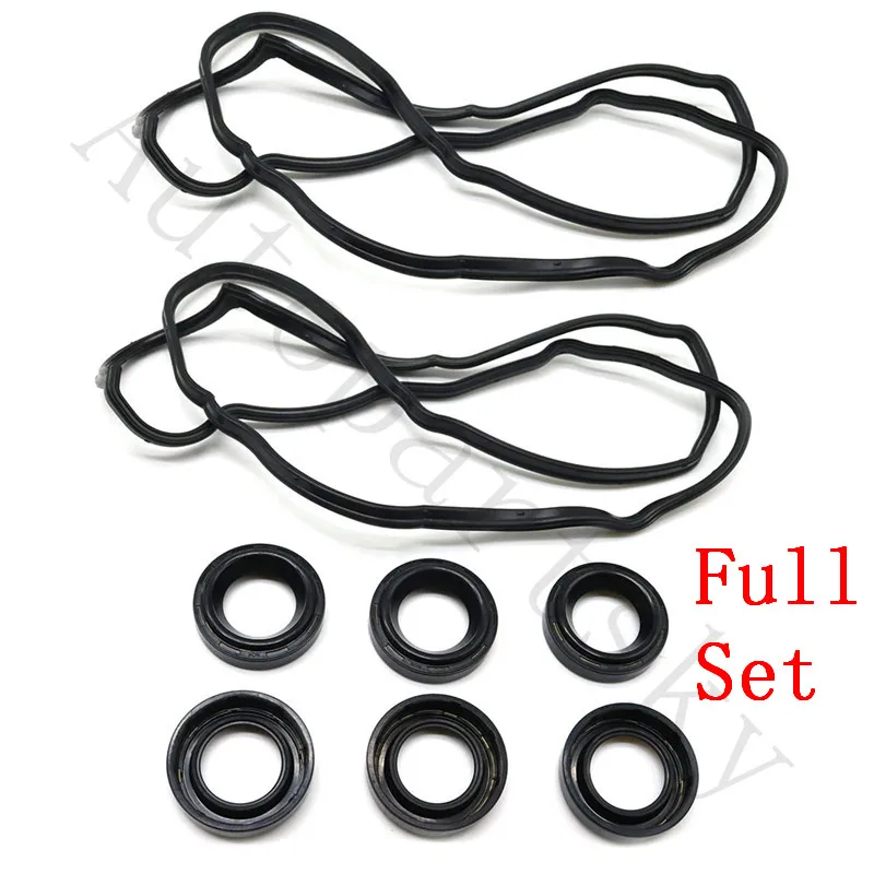 

For TOYOTA CAMRY SOLARA AVALON SIENNA Engine Valve Cover Cylinder Head Gasket + Spark Plug 11213-0A010 11214-0A010 11193-70010