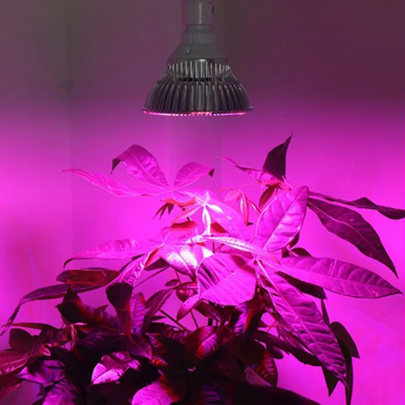 

18W LED Grow Lights Bulb E27 LED Plant Lamp 78 Red 24 Blue for Garden Greenhouse Hydroponics Plant Seedling Growing AC85-260V