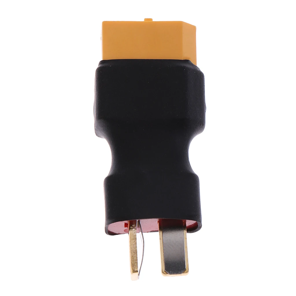 No Wires Connector - XT60 to T-Plug Adapter Deans Style for RC Cars & Boats
