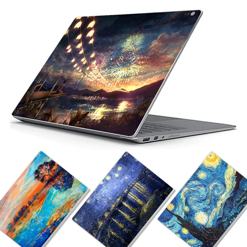 

Colorful laptop stickers for Microsoft Surface Book 13.5 inch Laptop Anti-dust Back Cover decals for Surface book 13.5
