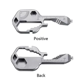 

2019 High Quality Multi-function Key Stainless Steel Key Tool For Outdoor Bottle Opener Screwdriver