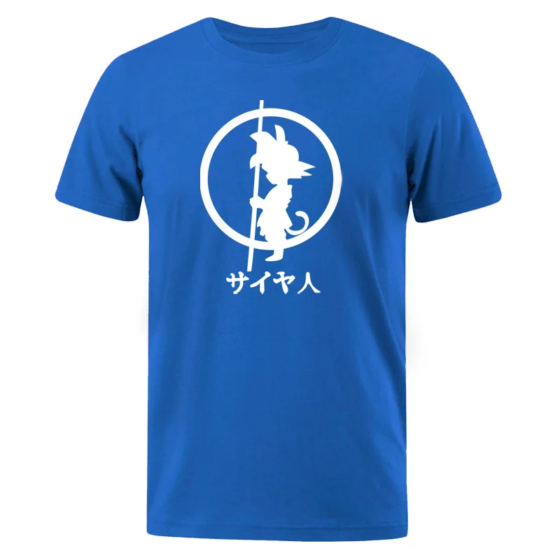

Japanese anime Dragon Ball Z Super Saiyan Men t shirt New Summer Cotton tshirt High Quality white male T-Shirt Casual Top Tees
