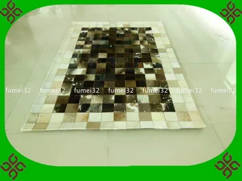 

2018 free shipping 100% natural genuine cow leather outdoor mat