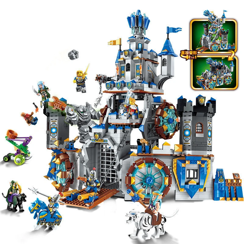 1541pc Glory Battle Series Children's educational building blocks toy Compatible Legoingly city Invincible Fortress Brick | Игрушки и