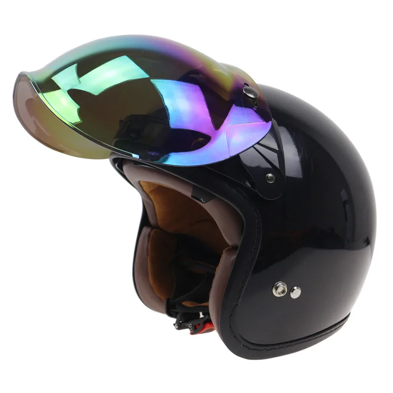 Мотоциклетный шлем стекло 3 pin шлем с пряжкой лобовое стекло с откидной крышкой с функцией База под макияж DIY casco пузырь лобовое стекло Защита от ультрафиолетовых лучей одобренный CE