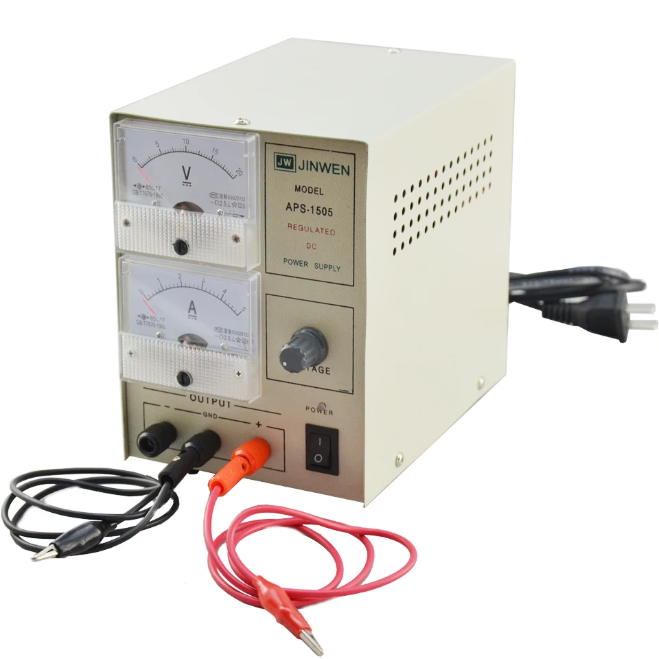 APS-1505 220V 15V 5A/3A/2A цвета: золотистый, серебристый покрытие выпрямителя станки оборудование для ювелирных изделий с проводником и Титан из сетчатого материала