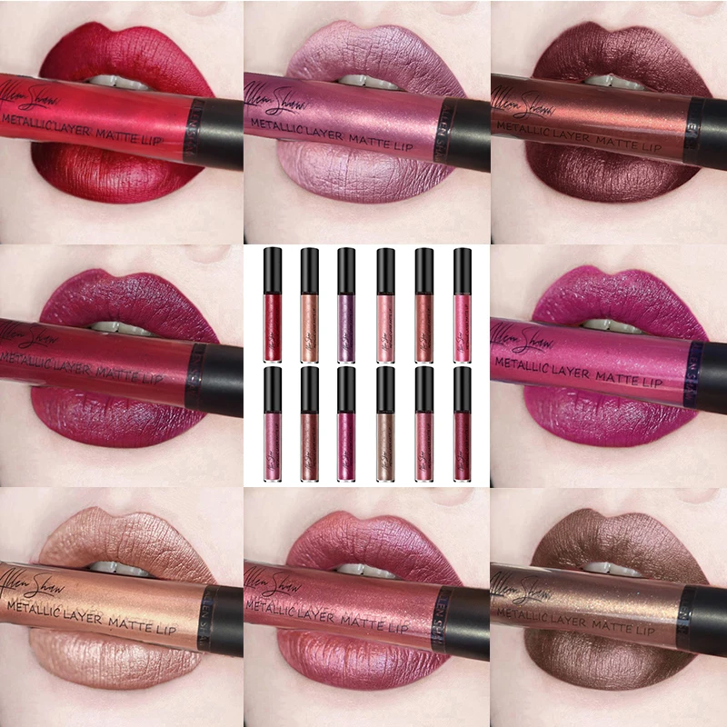 Блеск для губ Кайли Дженнер Косметика Rouge Levre матовая Longue Tenue/maquiagem Профессиональный Полный Batom жидкая, матовая TSLM1
