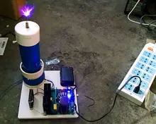 Plasma Speaker Arc loudspeaker music tesla coil amazing flashing Generator high voltage Teaching experiment