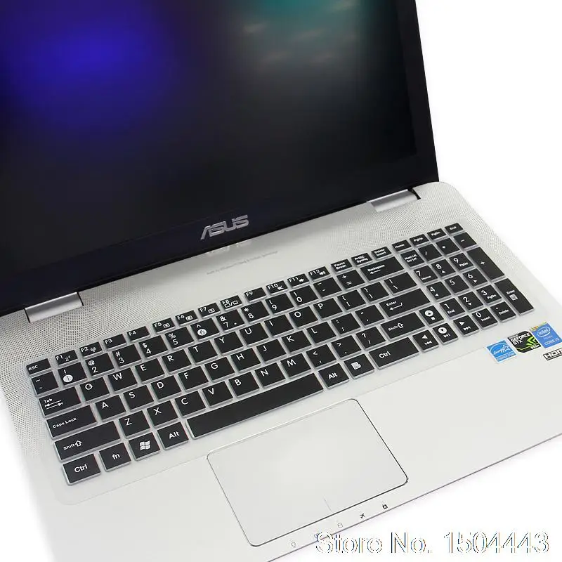 Для Asus A541 A541S A541SA A541SC A541U A541UA A541UV FE553UJ F541U VX50 VM592 V755U 15/15. 6 Чехол для клавиатуры ноутбука протектор - Цвет: black