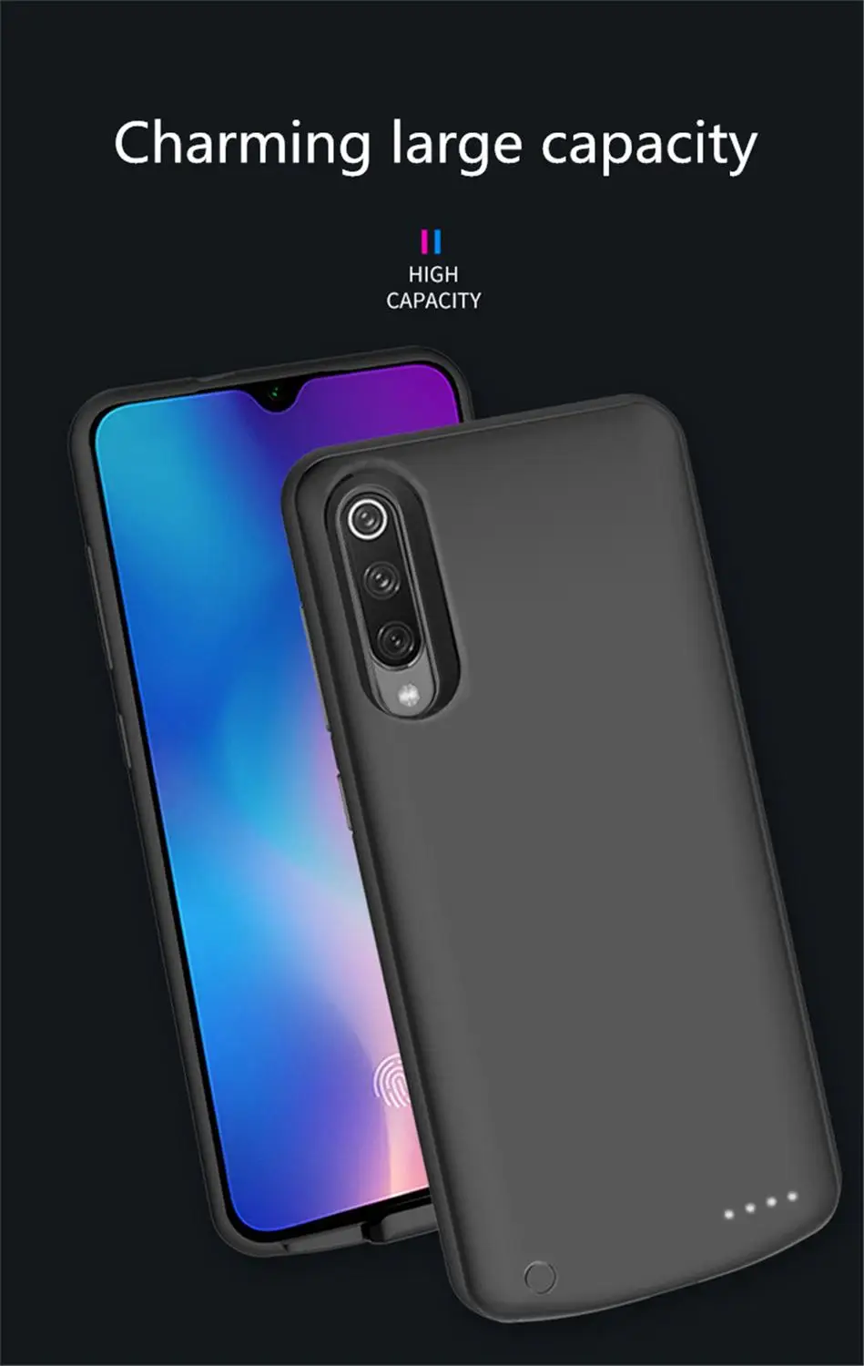 

6500mah Extenal Battery Charger Cases For Xiaomi Mi 9 SE Battery Case Ultra Slim Portable Power Bank Pack Charging Cover