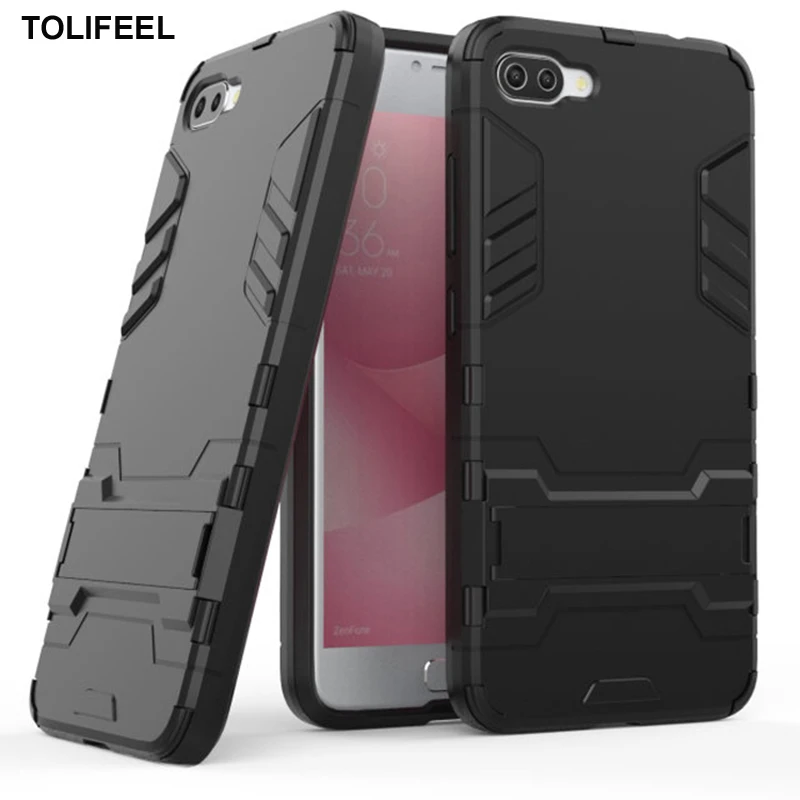 TOLIFEEL For Asus Zenfone 4 Max ZC520KL ZC554KL ZE554KL Case Soft Silicone Cover Anti-Knock Robot Armor Back Capa |