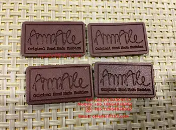 

Custom made high quality Jeans leather label / simulation patch /pu patch/main label/leather label