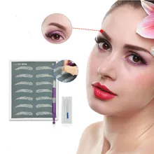 Комплект для микроблейдинга Professional Sobrancelha Microblading Professional с 1 ручкой для татуировки бровей 14pin Laminas Para Tebori