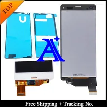 Black/White Color – Full set Glue 100% tested original For Sony Xperia Z3 compact Z3 mini M55W LCD Screen Assembly
