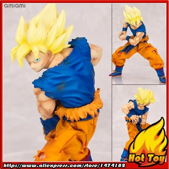 

Hot Original MegaHouse D.O.D / Dimension of DRAGONBALL Over Drive Complete Figure - Super Saiyan Son Goku from "Dragon Ball Z"
