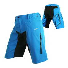 Pantalones cortos de ciclismo para hombre, ropa para deportes al aire libre, bicicleta de Motocross, senderismo, Camping, descenso, MTB, bicicleta corta