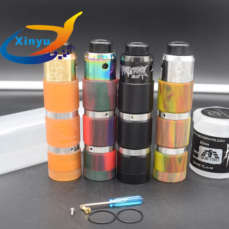 Sob kit испаритель мод 26 мм латунный вейп с регулируемым потоком воздуха Apocalypse GEN 25 RDA