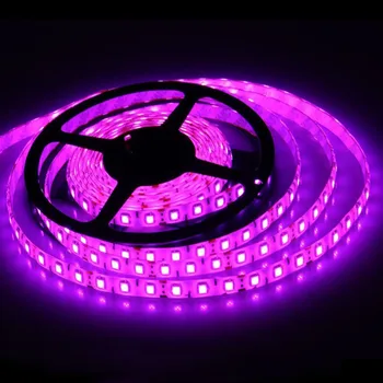 

5mX High quality romantic 5050SMD pink color flexible LED strip light 60led/m waterproof IP30/ IP65/IP67 available free shipping