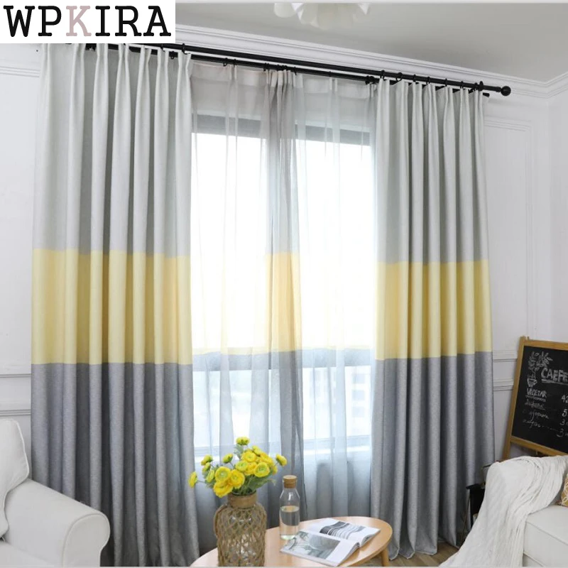

Window Curtain Living Room Modern Home Window Treatments Polyester Printed For Bedroom Curtains S132&30